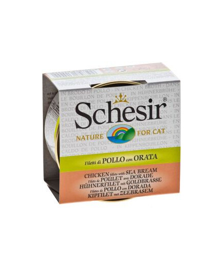 SCHESIR Kurczak z doradą w rosole 85g