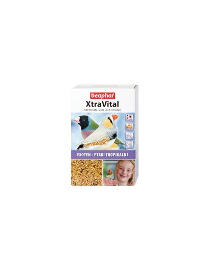 BEAPHAR XtraVital Nourriture pour oiseaux exotiques 500 g