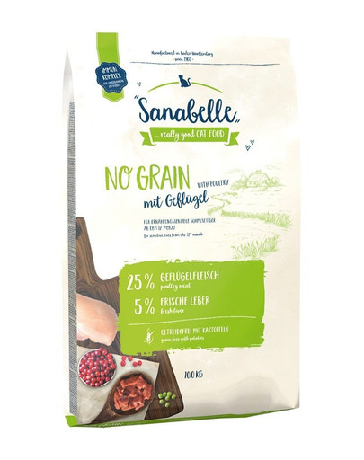 BOSCH Sanabelle NO GRAIN Volaille 10 kg