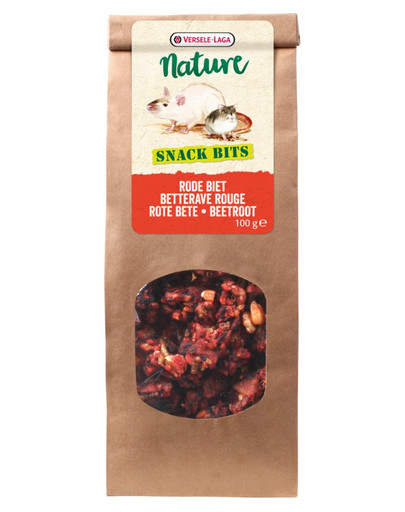 VERSELE-LAGA Snack Bits Beetroot la betterave rouge et banane 100 g