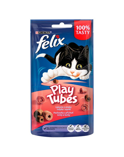 FELIX Play Tubes dinde et jambon 50 g