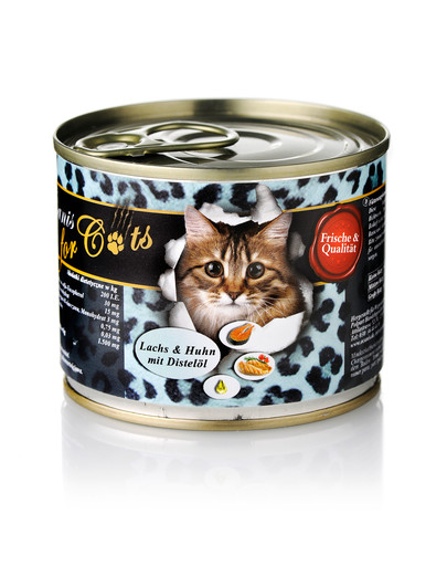 O'CANIS Huile de poulet, saumon et safran 200 g