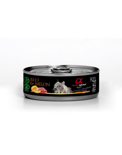 ALPHA SPIRIT Beef with melon Wołowina z melonem 85 g