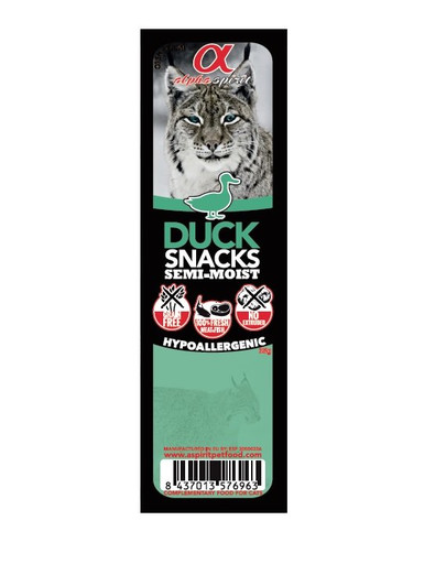 ALPHA SPIRIT - Cubes de canard sans céréales - 35 g