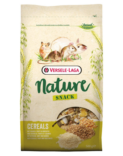VERSELE-LAGA Snack Nature Cereals aux céréales riche et varié 500 g