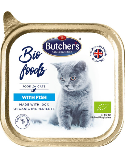 BUTCHER'S BIO Plateau de poisson 85 g