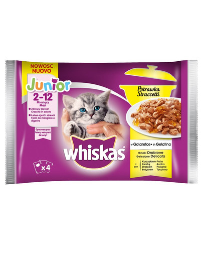 WHISKAS Ragoût de poulet en gelée 52x85g