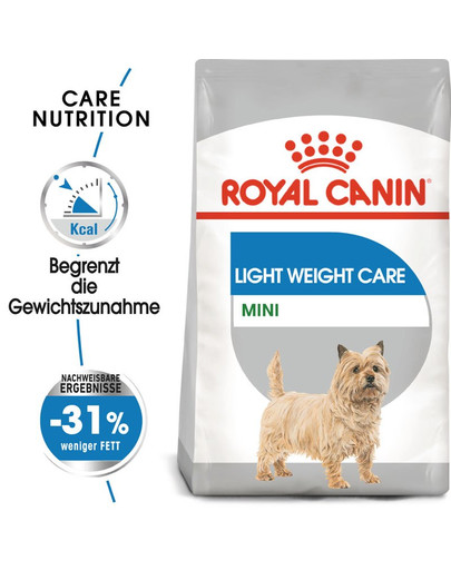 ROYAL CANIN Mini light weight care 1 kg - croquettes pour chiens adultes, petites races sujettes au surpoids