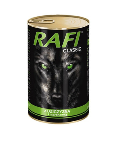 DOLINA NOTECI Rafi Classic Selvaggina e carote in salsa 1240g