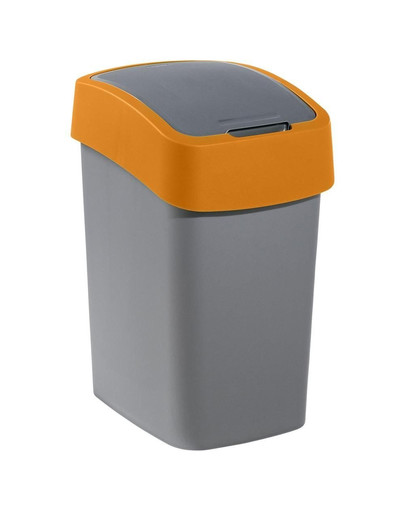 CURVER "FLIP BIN" poubelle 25 l argentée