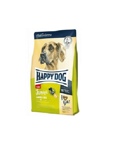 HAPPY DOG Junior Giant Agneau et Riz 4 kg