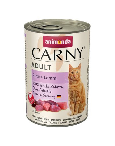 ANIMONDA Carny Adult Dinde & Agneau 400g