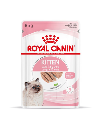 ROYAL CANIN Kitten mousse 12x85g