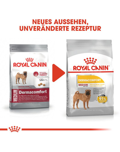 ROYAL CANIN Medium dermacomfort 3 kg