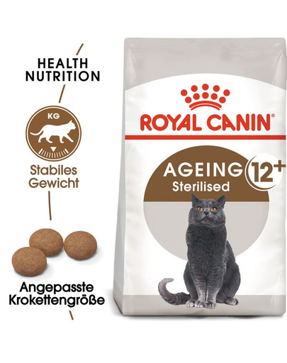 ROYAL CANIN Sterilised 12 + 4kg