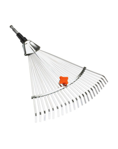 GARDENA Combisystem Râteau éventail réglable de 30 à 50 cm.