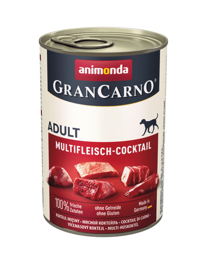 ANIMONDA GranCarno Adulte Cocktail de Viandes 400g