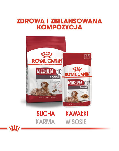 ROYAL CANIN Medium ageing 10+ 10 x 140 g