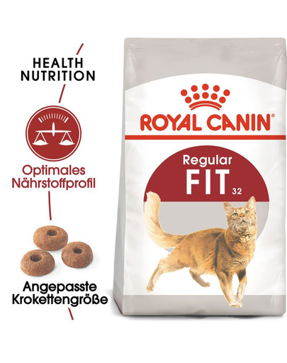 ROYAL CANIN REGULAR FIT 32 20 kg (2 x 10 kg) karma sucha dla kotów dorosłych, wspierająca idealną kondycję