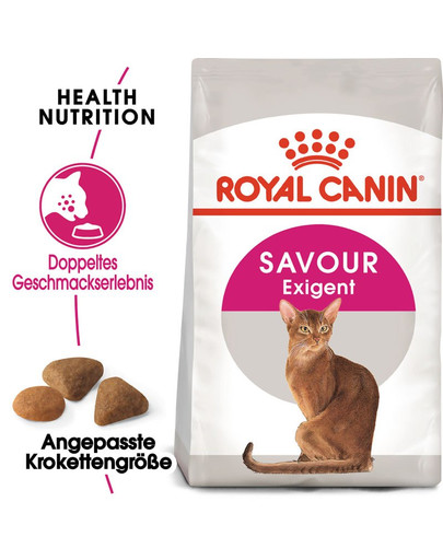 ROYAL CANIN Exigent Savour 35/30 Aliments secs pour chats adultes difficiles 20 kg (2x10 kg)