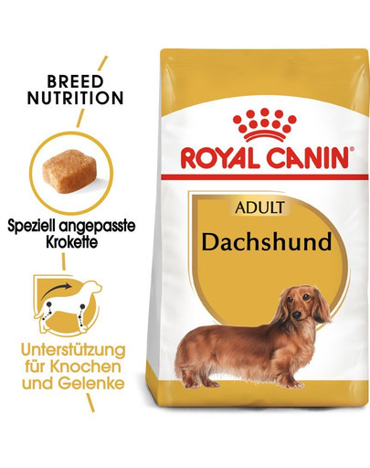 ROYAL CANIN Nourriture sèche pour teckel adulte 15 kg (2 x 7.5 kg)