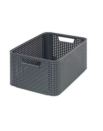 CURVER Panier de style M gris foncé