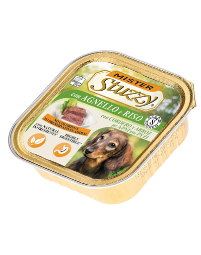 STUZZY Mister Dog avec Agneau et Riz 150 g