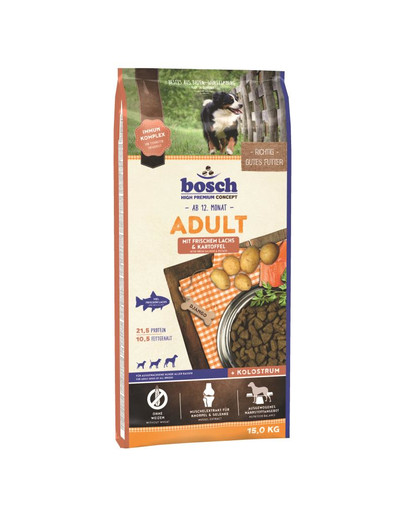 BOSCH Adult - saumon et pommes de terre - 30 kg (2 x 15 kg)