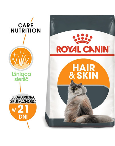 ROYAL CANIN Hair&Skin Care 10kg secco + umido Intense Beauty in gelatina 12x85 g
