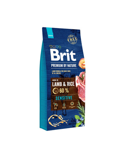BRIT Premium By Nature Sensitive Lamb 30 kg (2 x 15 kg)