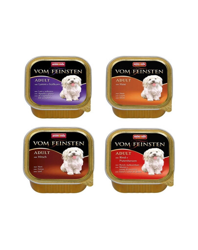 ANIMONDA Vom Feinsten mélange de saveurs 4 x 150g