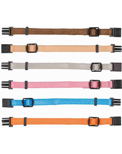TRIXIE Junior Set collier pour chiot 6 pcs. M-L 22-35 cm/10mm