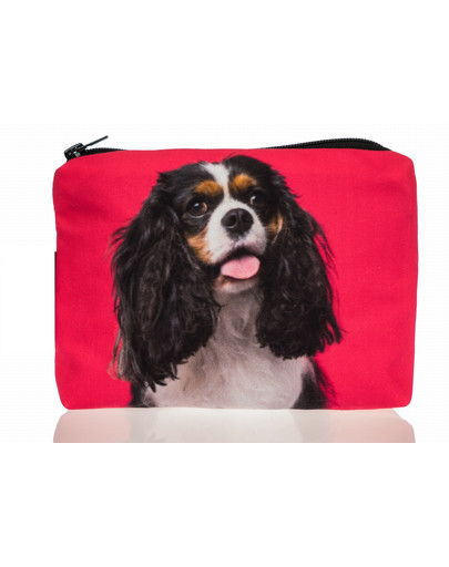 FERA Sac à cosmétiques motif Cavalier King Charles Spaniel