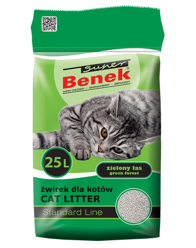 BENEK Super Standard forêt verte 25 l x 2 (50 l)