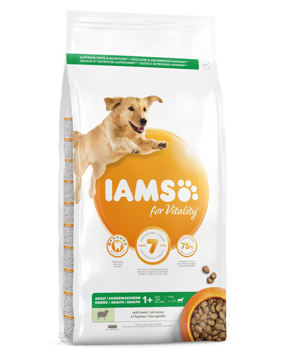IAMS For Vitality Adult Large Breed Lamb 12 kg