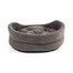 INTERZOO Panier ovale pour chien 66x55x17 cm gris