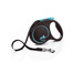 FLEXI Guinzaglio automatico Black Design S strap 5 m blu