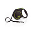 FLEXI Laisse automatique Black Design S sangle 5 m couleur verte