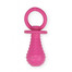 PET NOVA Dog Lifestyle Tétine avec clochette 14cm rose arôme menthe