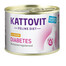 KATTOVIT Feline Diet Diabetes Pollo 185g