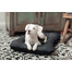 TRIXIE Ceinture ventrale pour chien, XL : 65-75 cm, bleu foncé