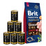 BRIT Premium By Nature Chicken Senior Large Extra Large L+XL 15kg + umido con pollo 6x1240g