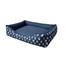 FERA Divano letto con cuscino 78 x 60 cm acciaio con piedini