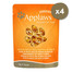 APPLAWS Cat Pouch 12 x 70 g cibo umido per gatti con pollo e zucca