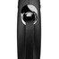 FLEXI Cordino New Classic nero S Nastro 5m fino a 15kg