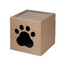 CARTON+ PETS Casetta per gatti con tiragraffi Netti