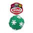 PET NOVA DOG LIFE STYLE Palla fiocco di neve 7,5 cm verde