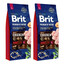 BRIT Premium By Nature Chicken Adult Large L 15kg x 2