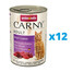 ANIMONDA Carny Adult zestaw wołowina i jagnięcina 12 x 400 g
