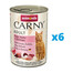 ANIMONDA Carny zestaw Wołowina/Indyk/Krewetki 6 x 400 g
